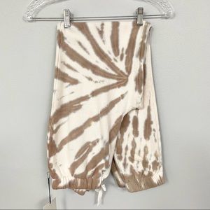 WEEK-END 🍿 Mocha Tie-Dyed Joggers - Size S